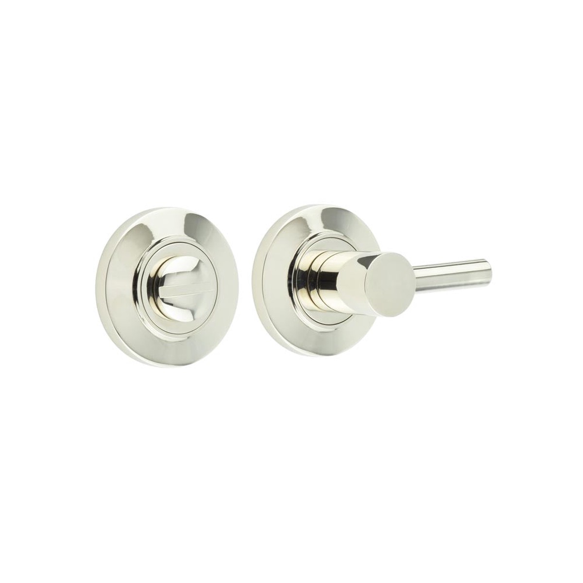 Burlington - Easy Turn & Release Chamfered Rose Polished Nickel