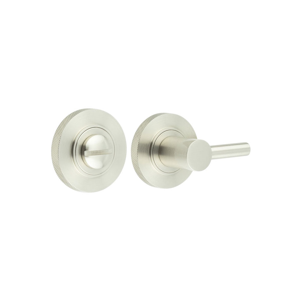 Burlington - Easy Turn & Release Knurled Rose Satin Nickel