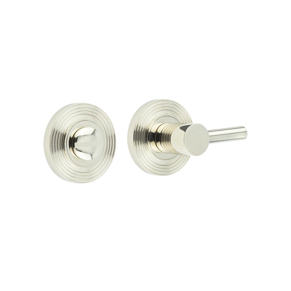 Burlington - Easy Turn & Release Reeded Rose Polished Nickel