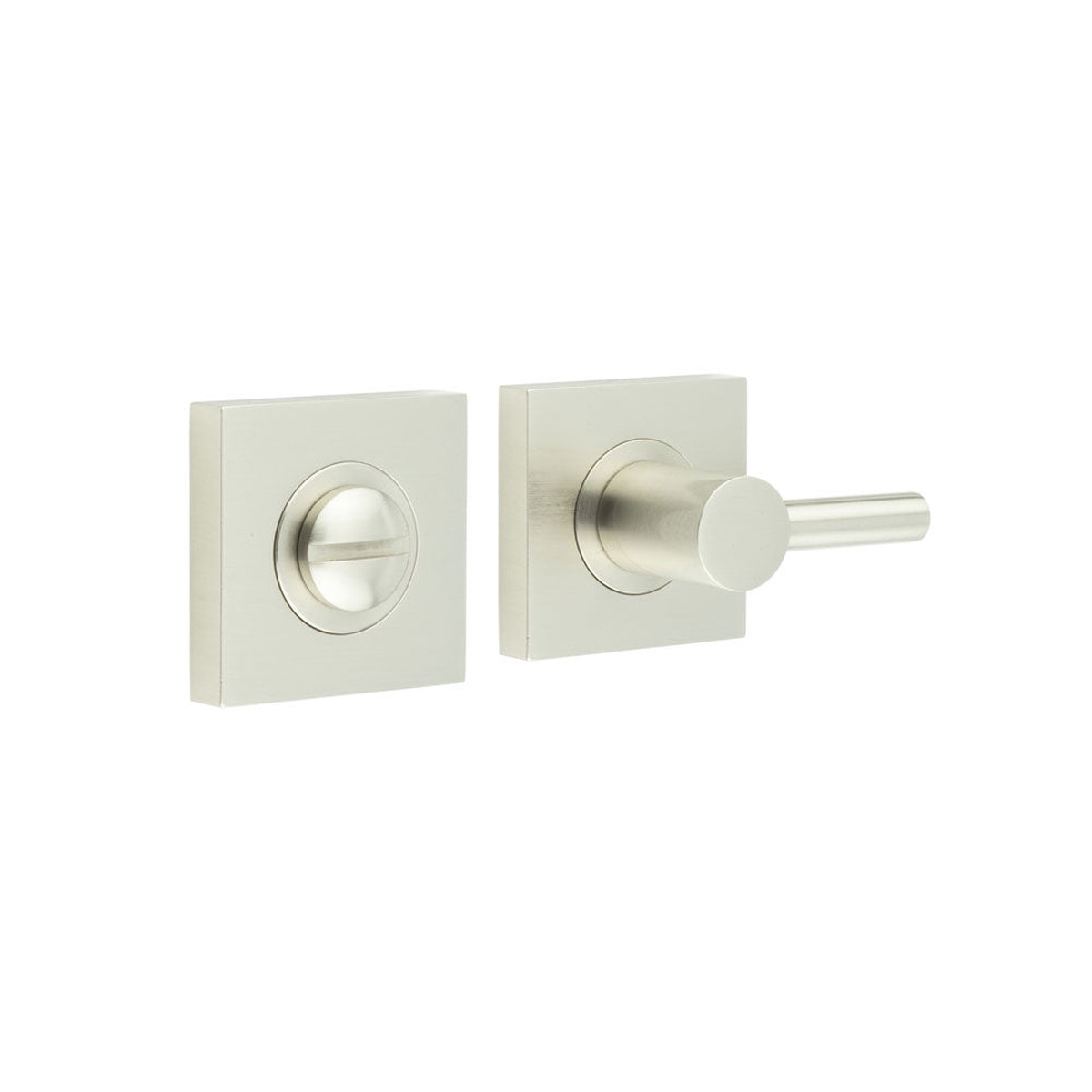 Burlington - Easy Turn & Release Square Plain Rose Satin Nickel