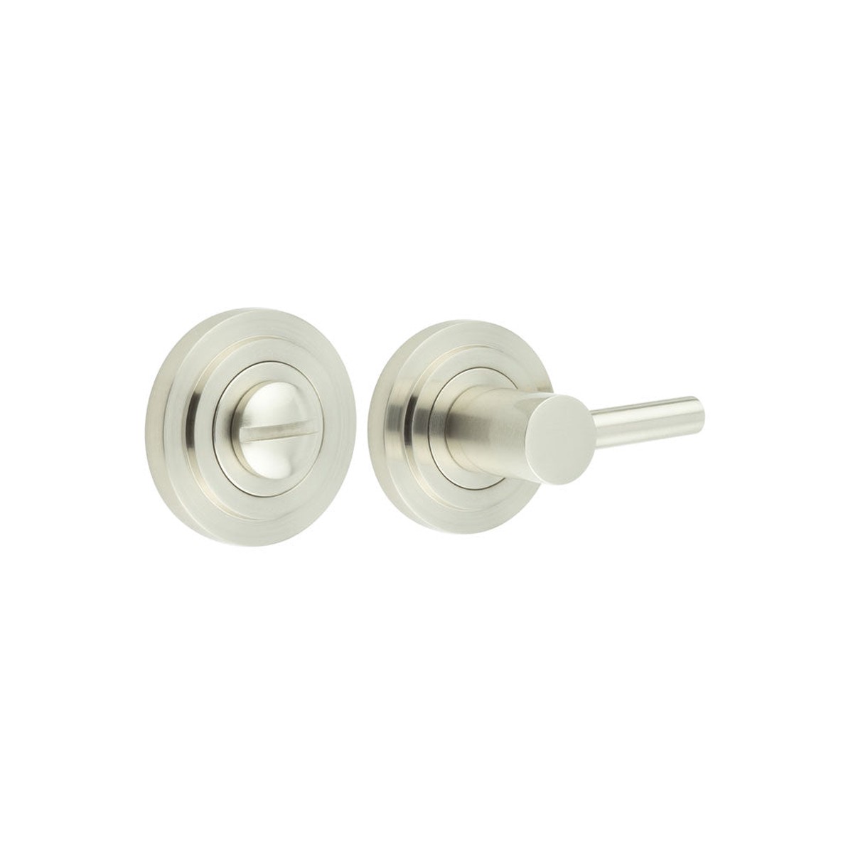 Burlington - Easy Turn & Release Stepped Rose Satin Nickel