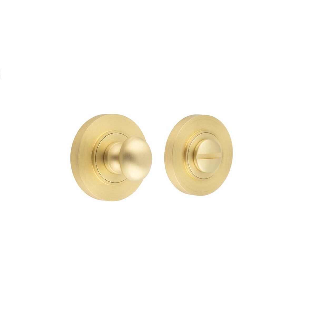 Burlington - Turns & Releases Inner 1 Plain Rose Satin Brass