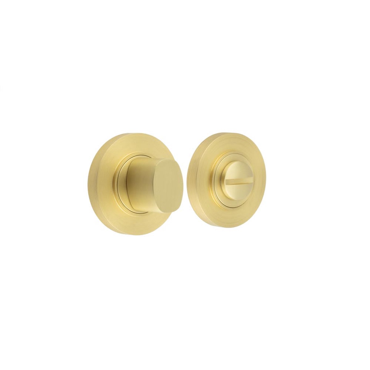 Burlington - Turns & Releases Inner 3 Plain Rose Satin Brass
