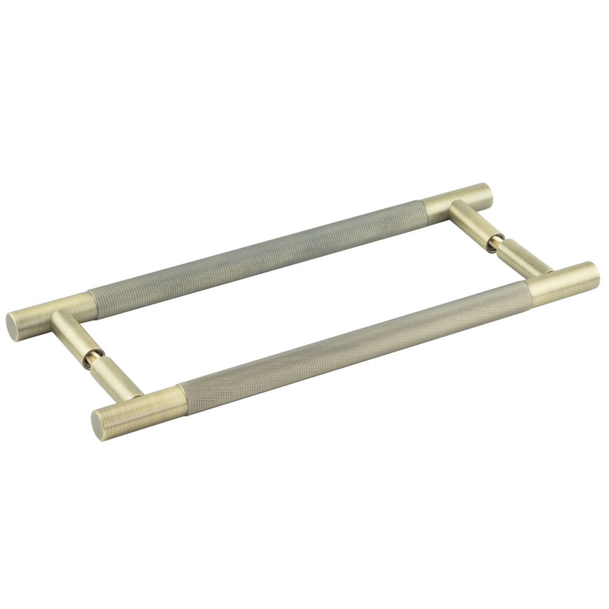 Frelan - Bari Pull Handles 300mm Antique Brass Back to Back
