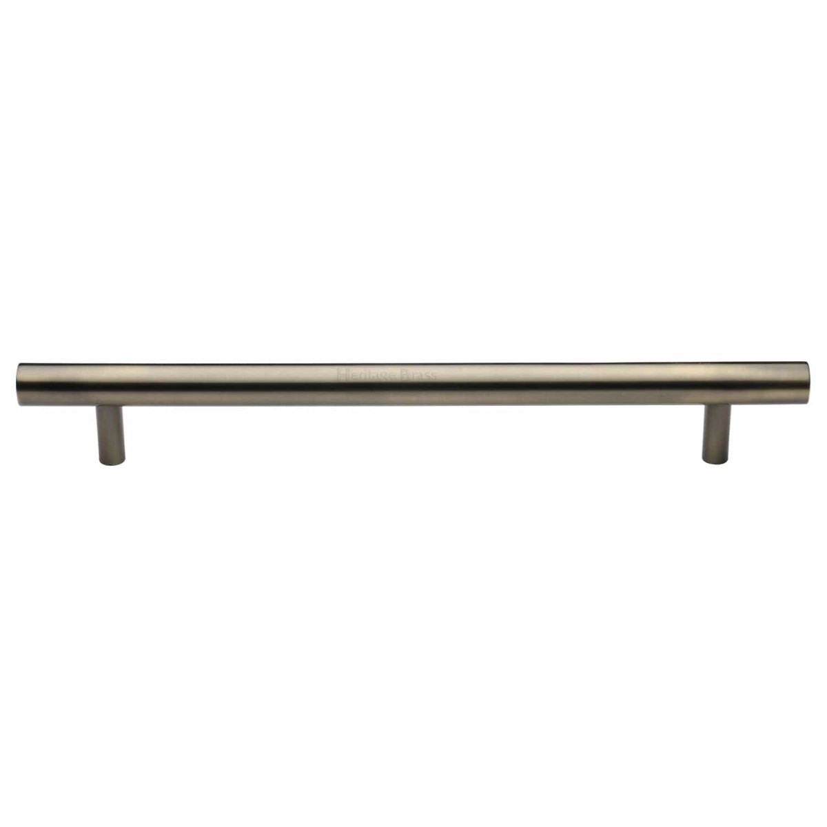 Heritage Brass Door Pull Handle Bar Design 457mm Antique Brass Finish