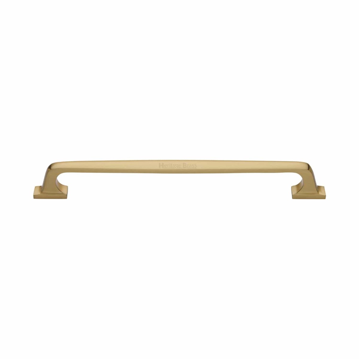 Heritage Brass Door Pull Handle Durham Design 345mm Satin Brass Finish