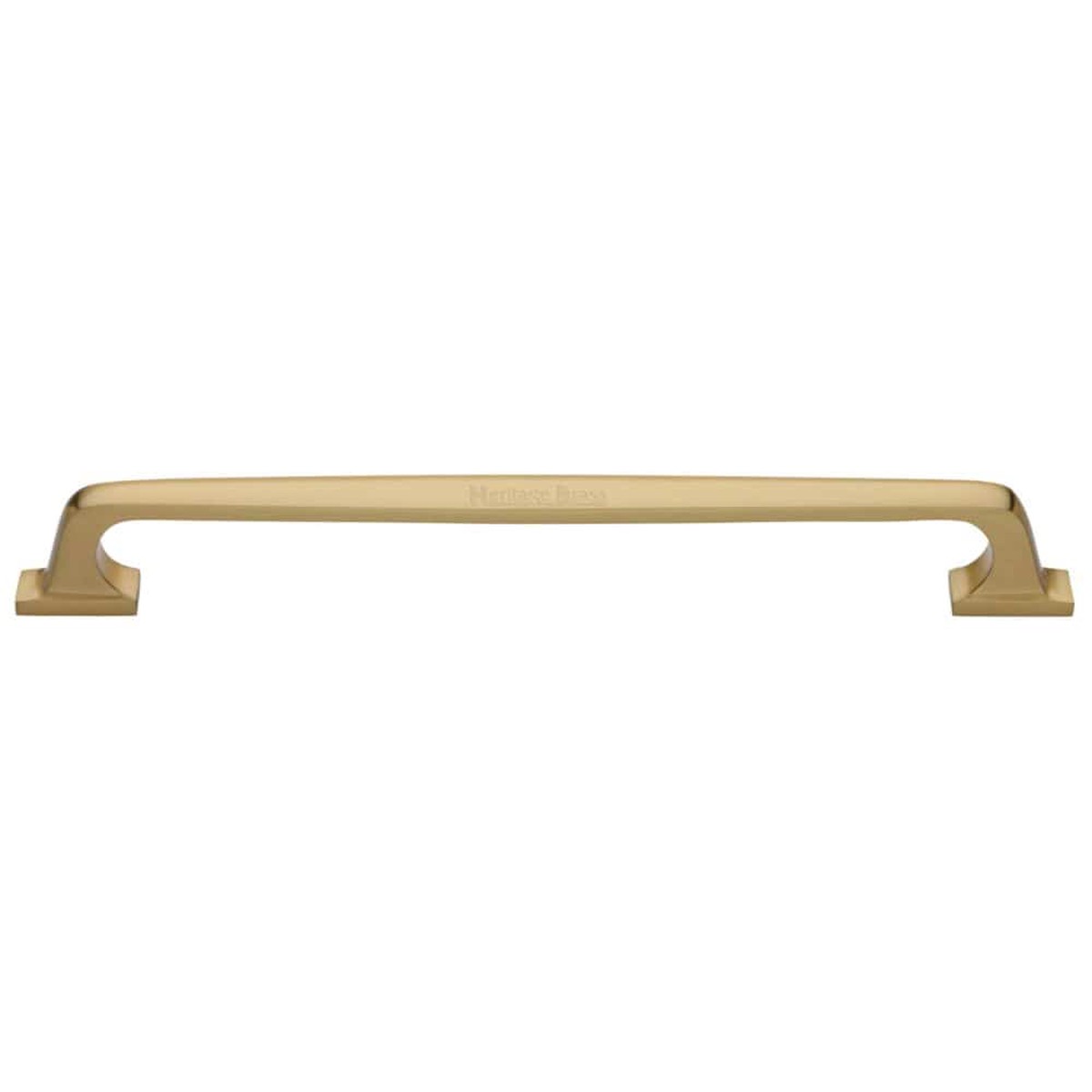 Heritage Brass Door Pull Handle Durham Design 497mm Satin Brass Finish