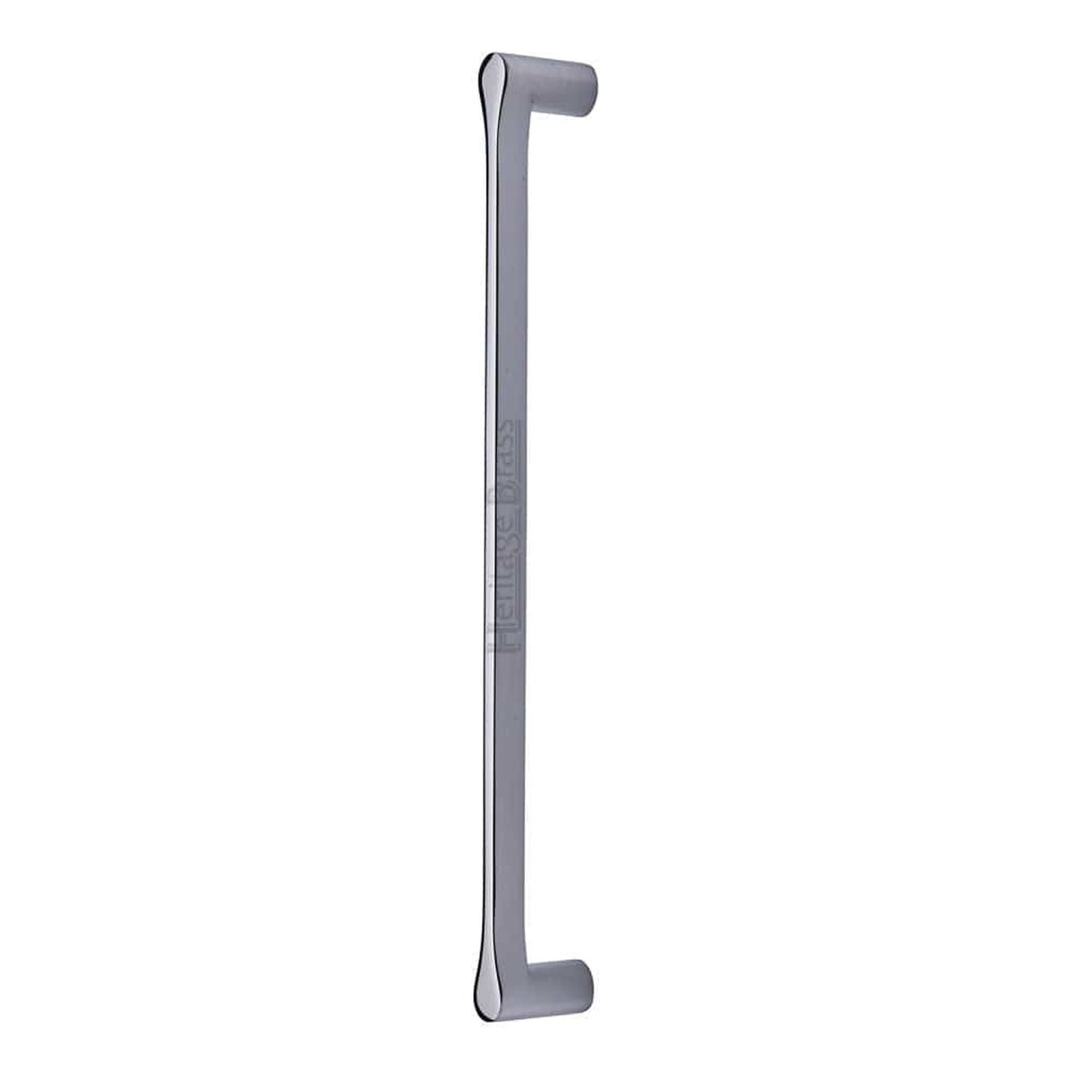 Heritage Brass Door Pull Handle Gio Design 484mm Polished Chrome Finish
