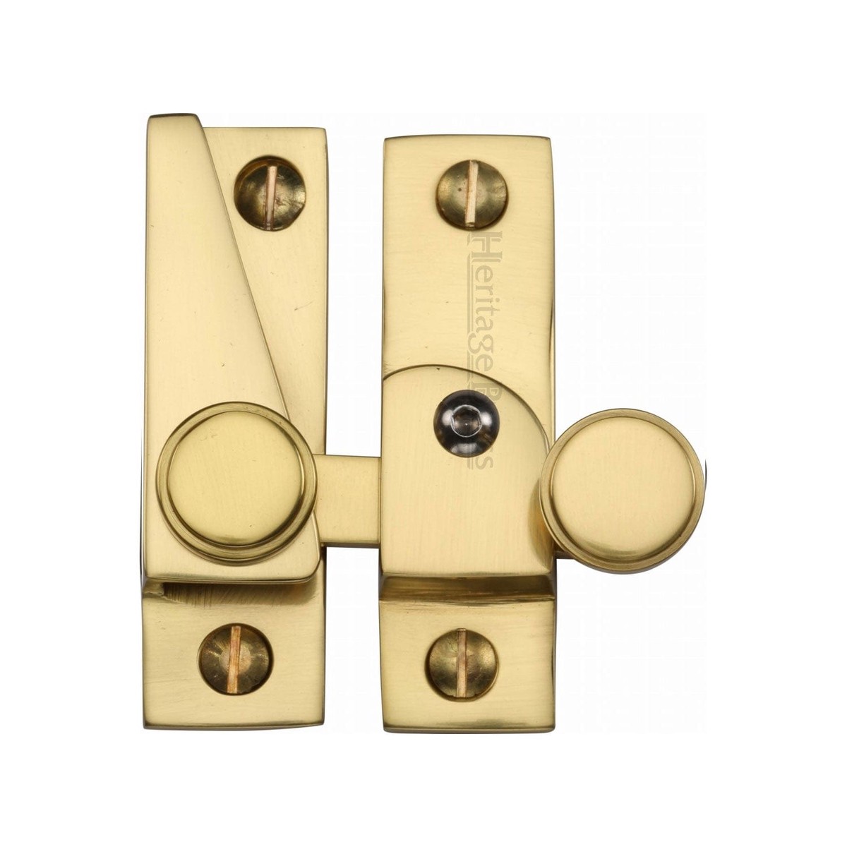 Heritage Brass - Sash Fastener Lockable Unlacquered Brass Finish