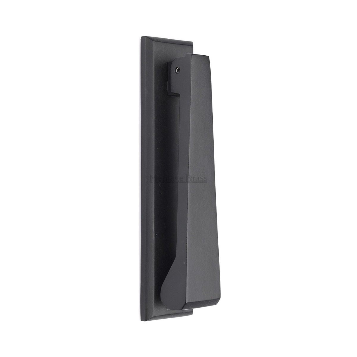 Heritage Brass Door Knocker Matt Black Finish