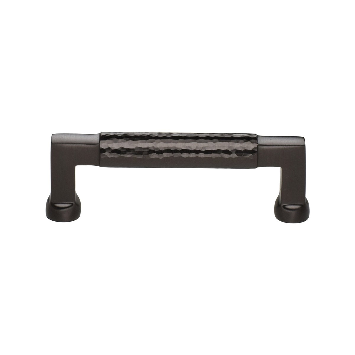Heritage Brass Hammered Cabinet Pull 101mm Matt bronze Finish