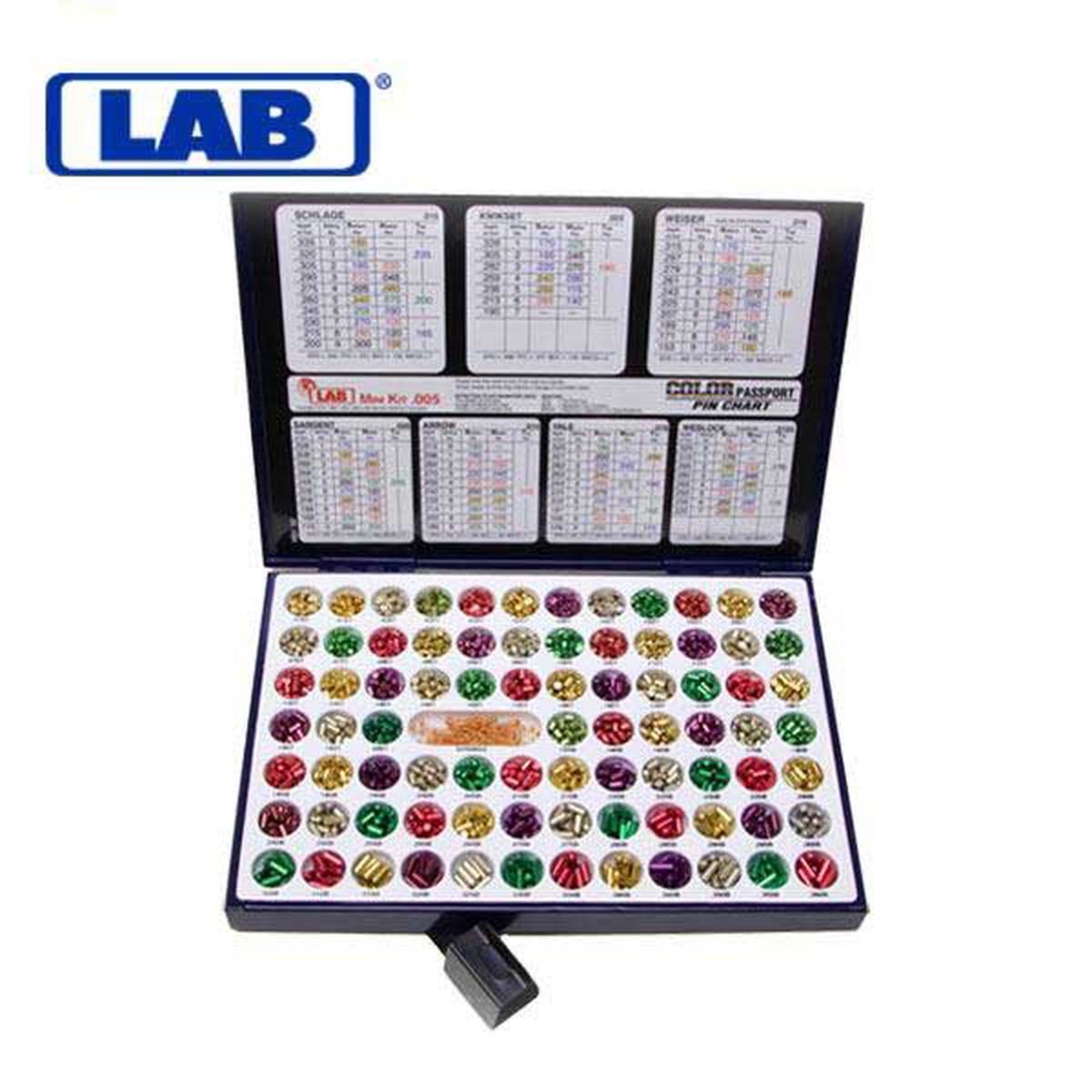 LAB - LMK005 - .005 - Mini Universal Rekeying Pin Kit