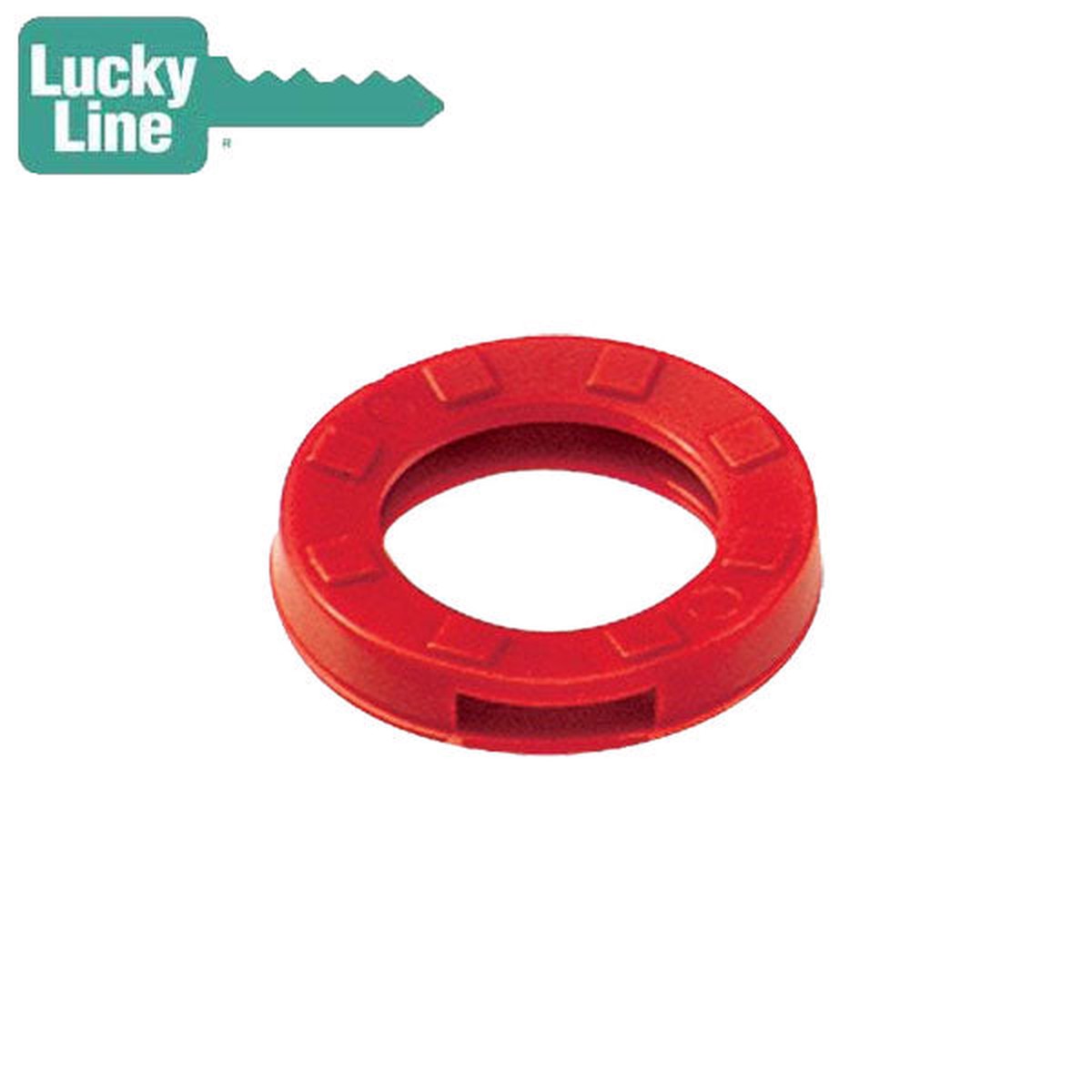 LuckyLine - 16770 - Key Identifiers, Medium - Red - 50 Pack