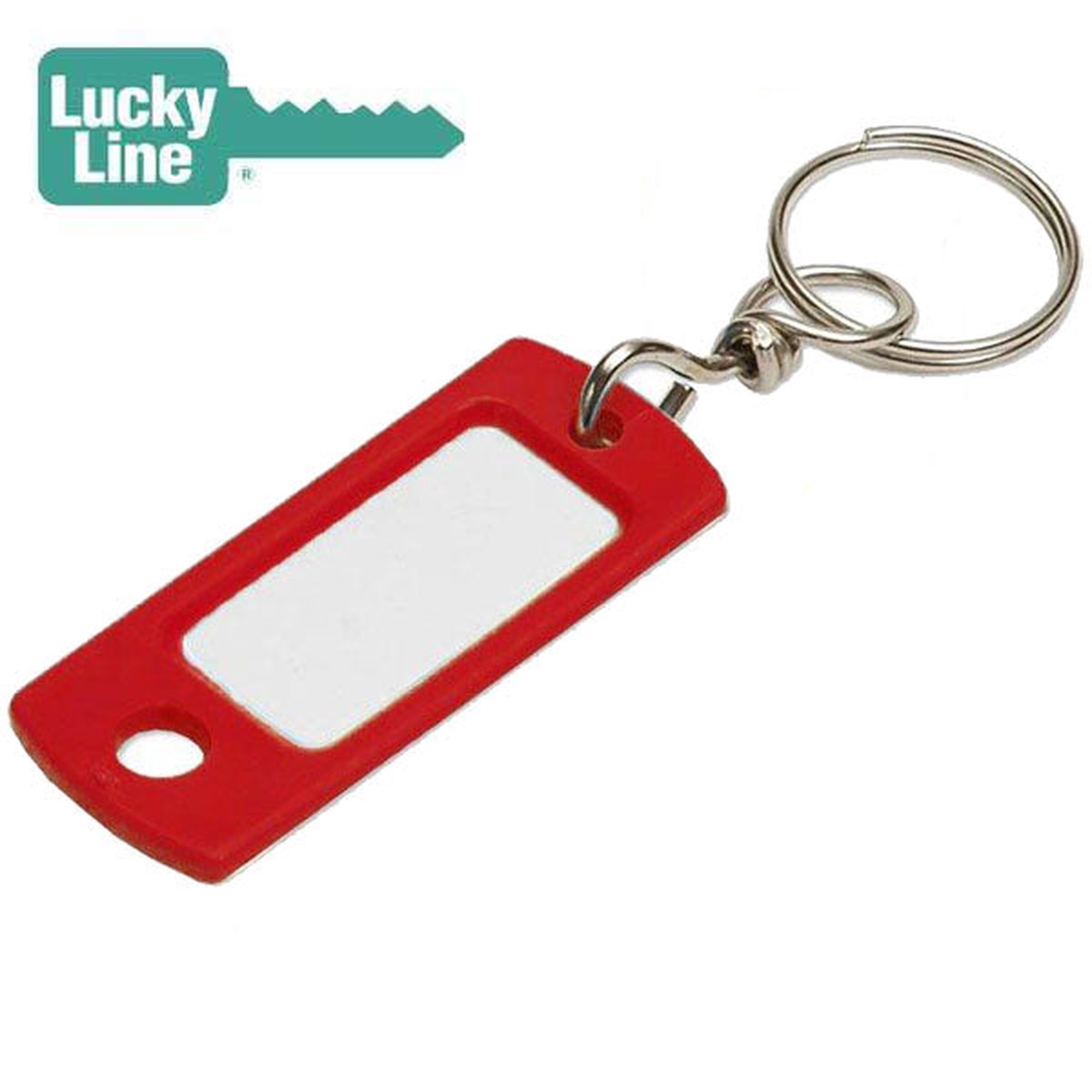 LuckyLine - 16802 - Key Tag with Swivel Ring - Assorted - 2 Pack