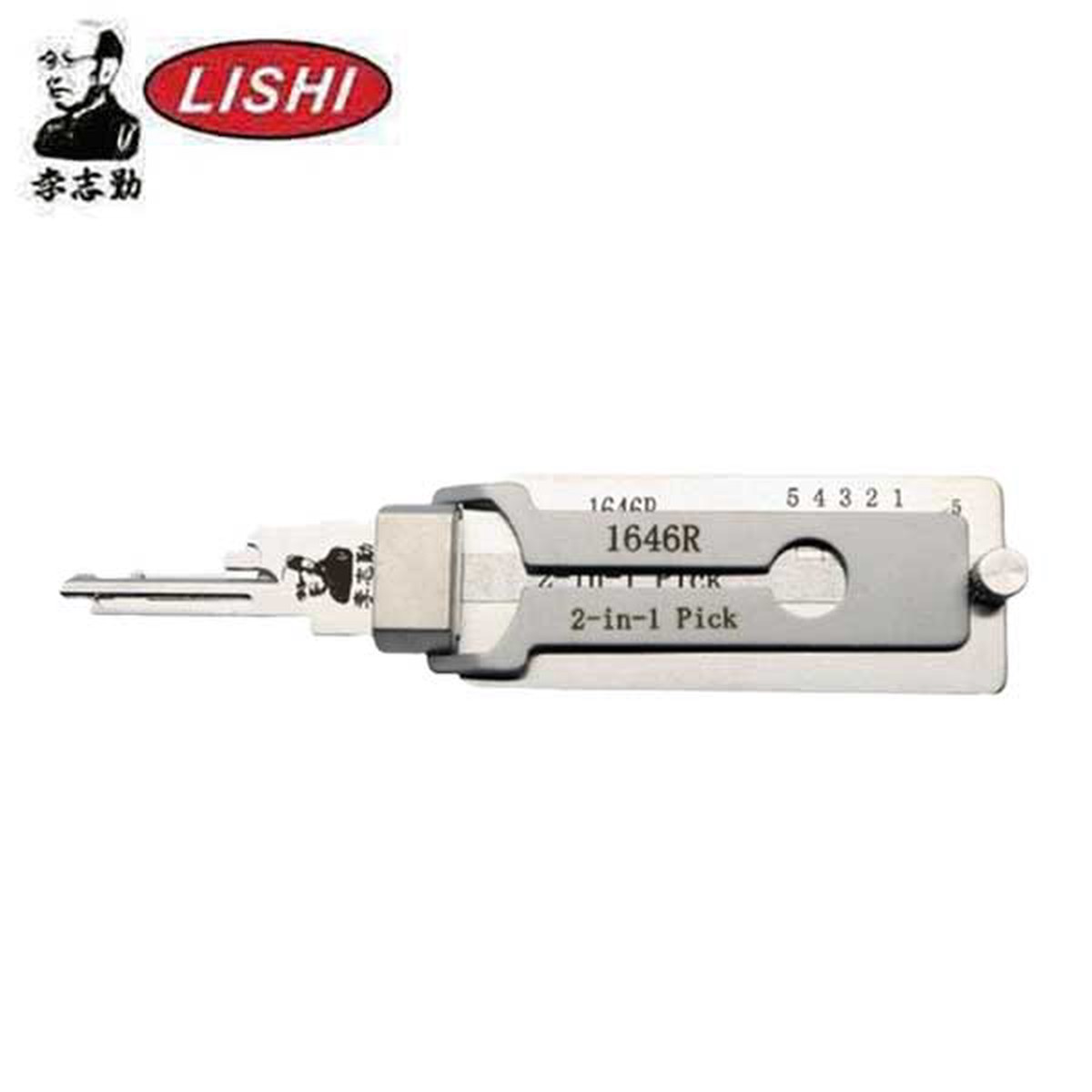 Original Lishi - C9100 C8700 1646R National CompX Mailbox / 2-in-1 Pick & Decoder / AG