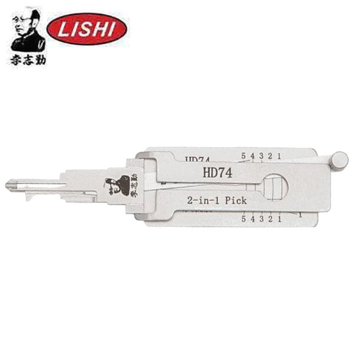 ORIGINAL LISHI - HD74 Honda Motorcycle / 2-in-1 Pick & Decoder / AG