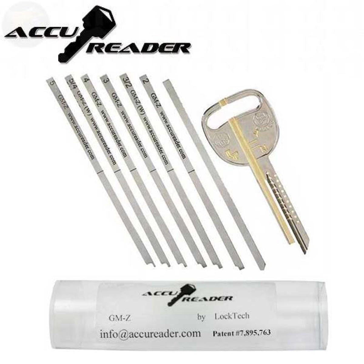 AccuReader - for GM-Z Keyway - ( Non-Ortec )
