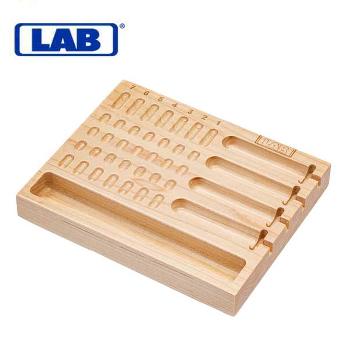 LAB Wood Block Pinning Tray