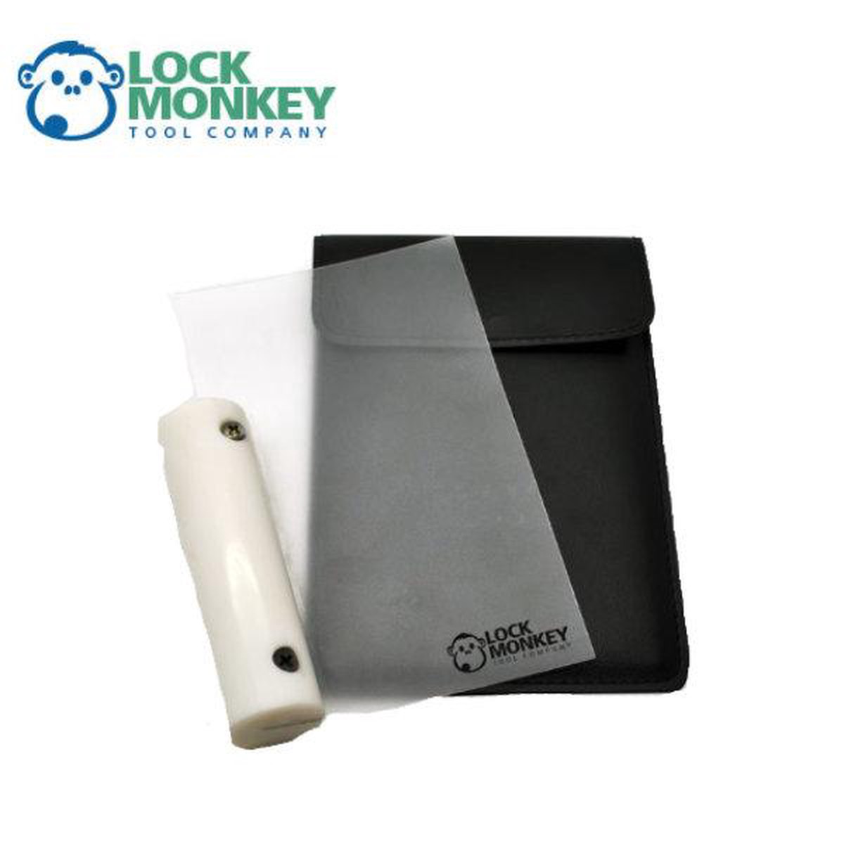 Latch Shim w/ Handle & 4 Replacement Shims (MK240) (LOCK MONKEY)