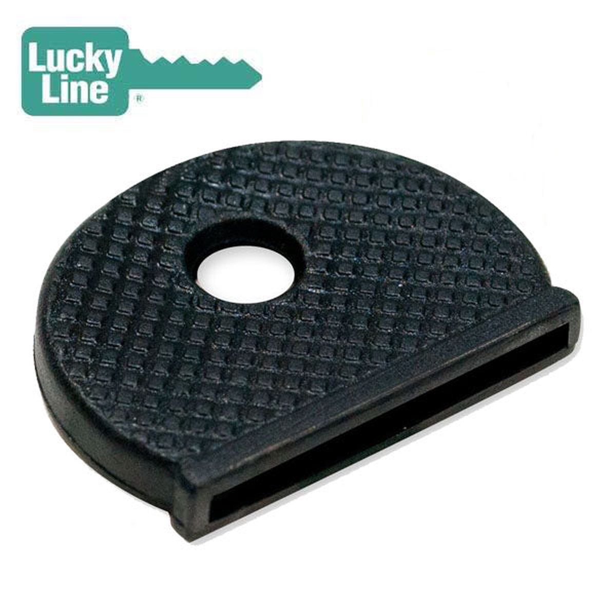 LuckyLine - 16520 - Key Cap - Standard - Black - 50 Pack