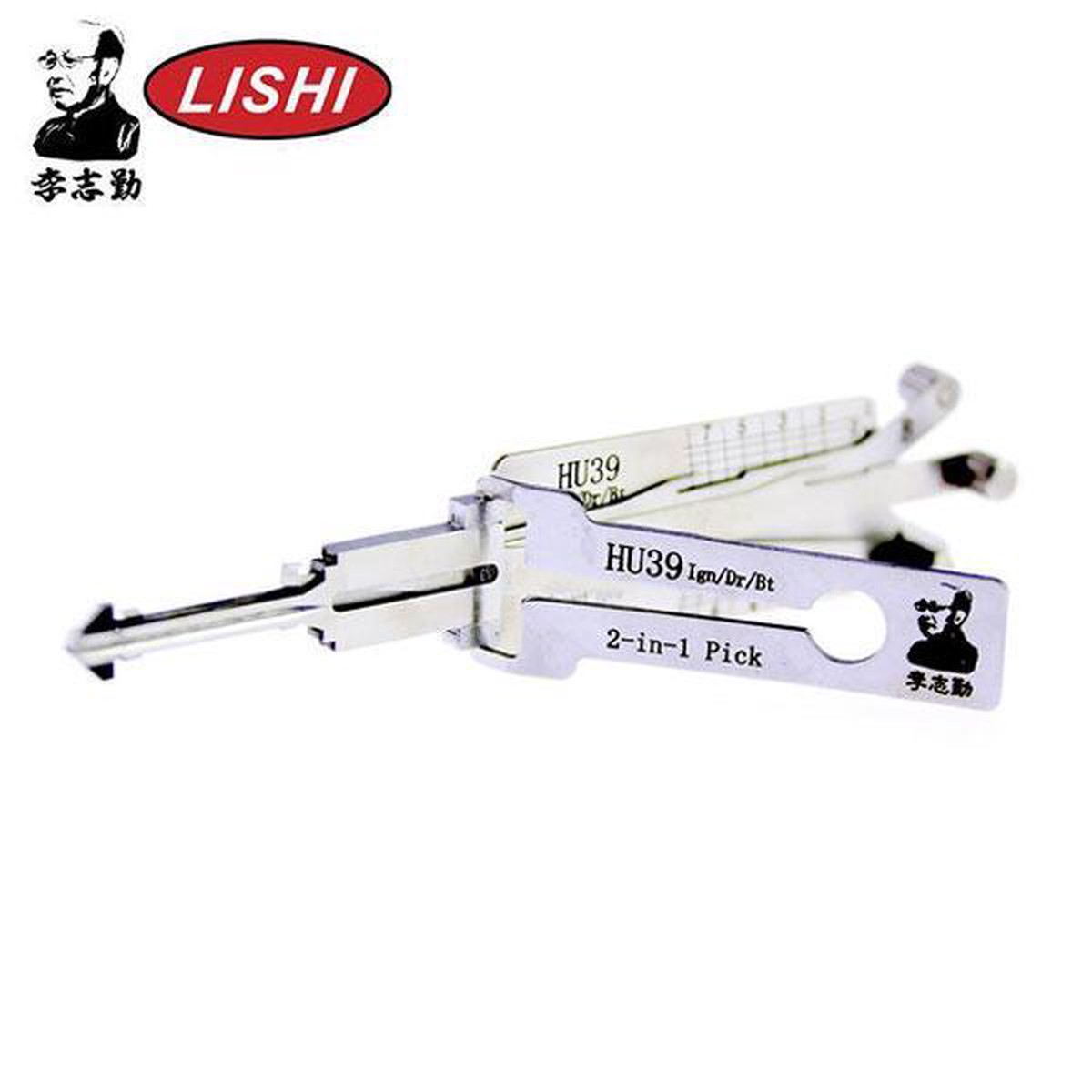 ORIGINAL LISHI - HU39 Mercedes / 4-Track / 2-in-1 Pick & Decoder / QL