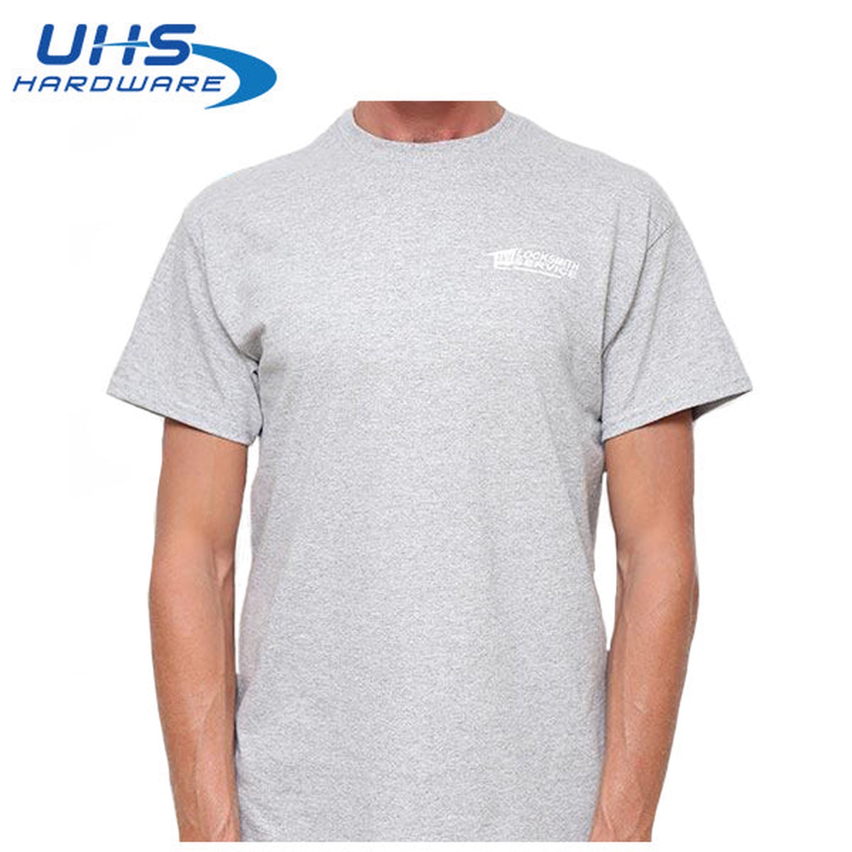 T-shirt - 24/7 Locksmith Service - Optional Sizes - Grey