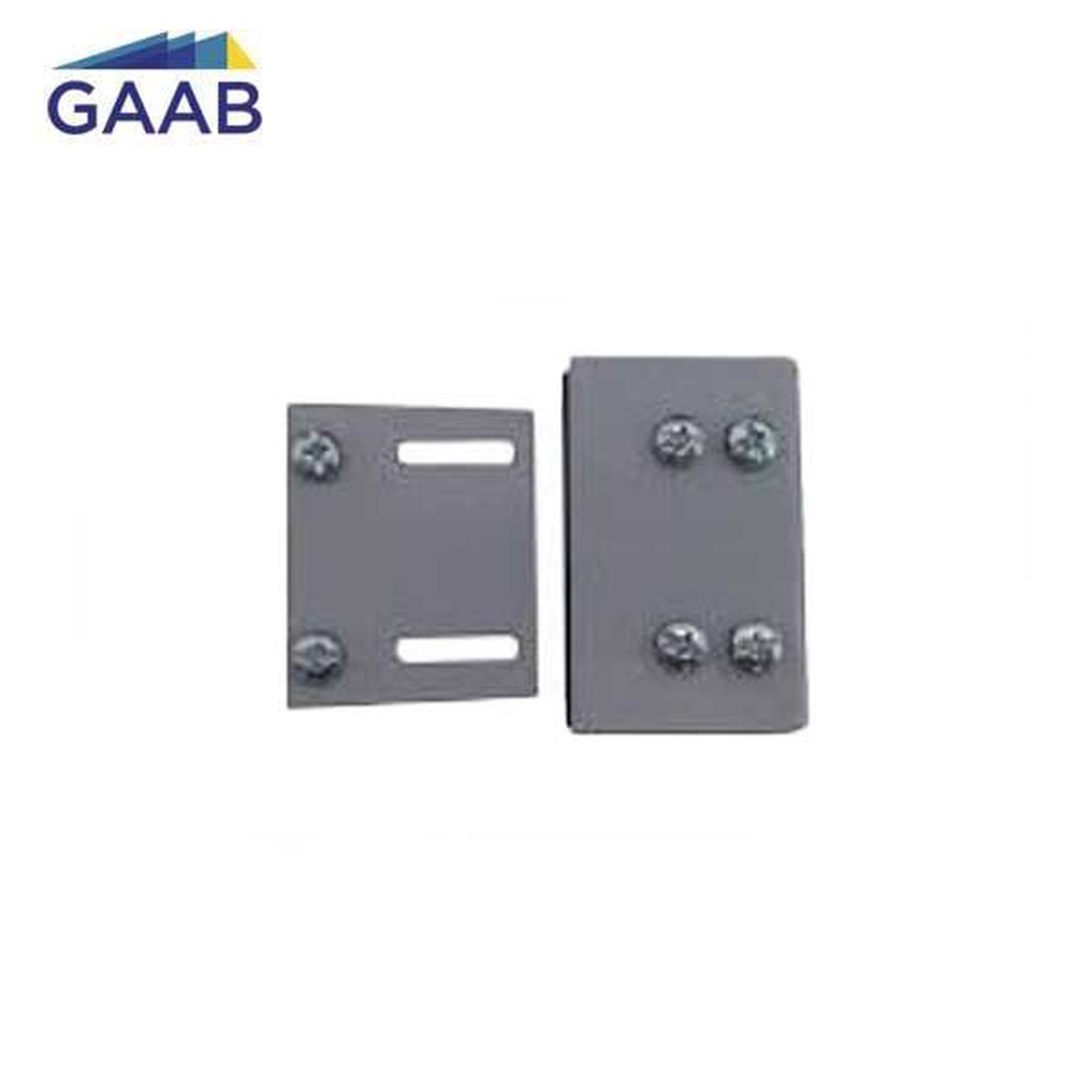 GAAB - T376-04 - Mounting Receiver For Rim Exit Devices - Satin Chrome