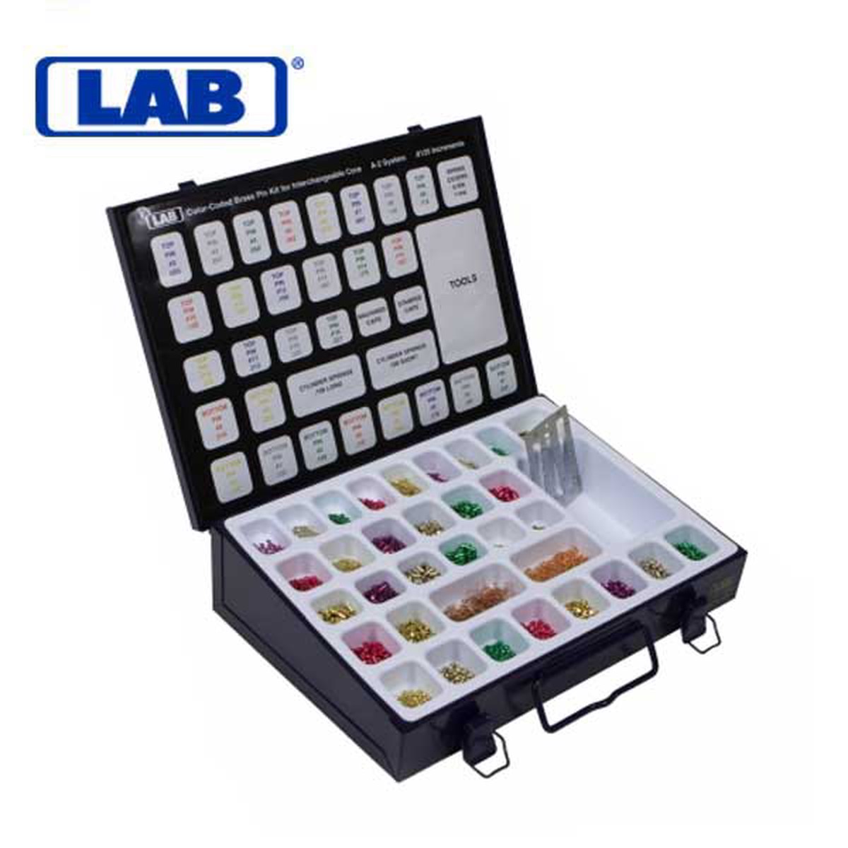 LAB - BFK108 - Universal Interchangeable Core - IC Core Rekeying Kit (A2 System)