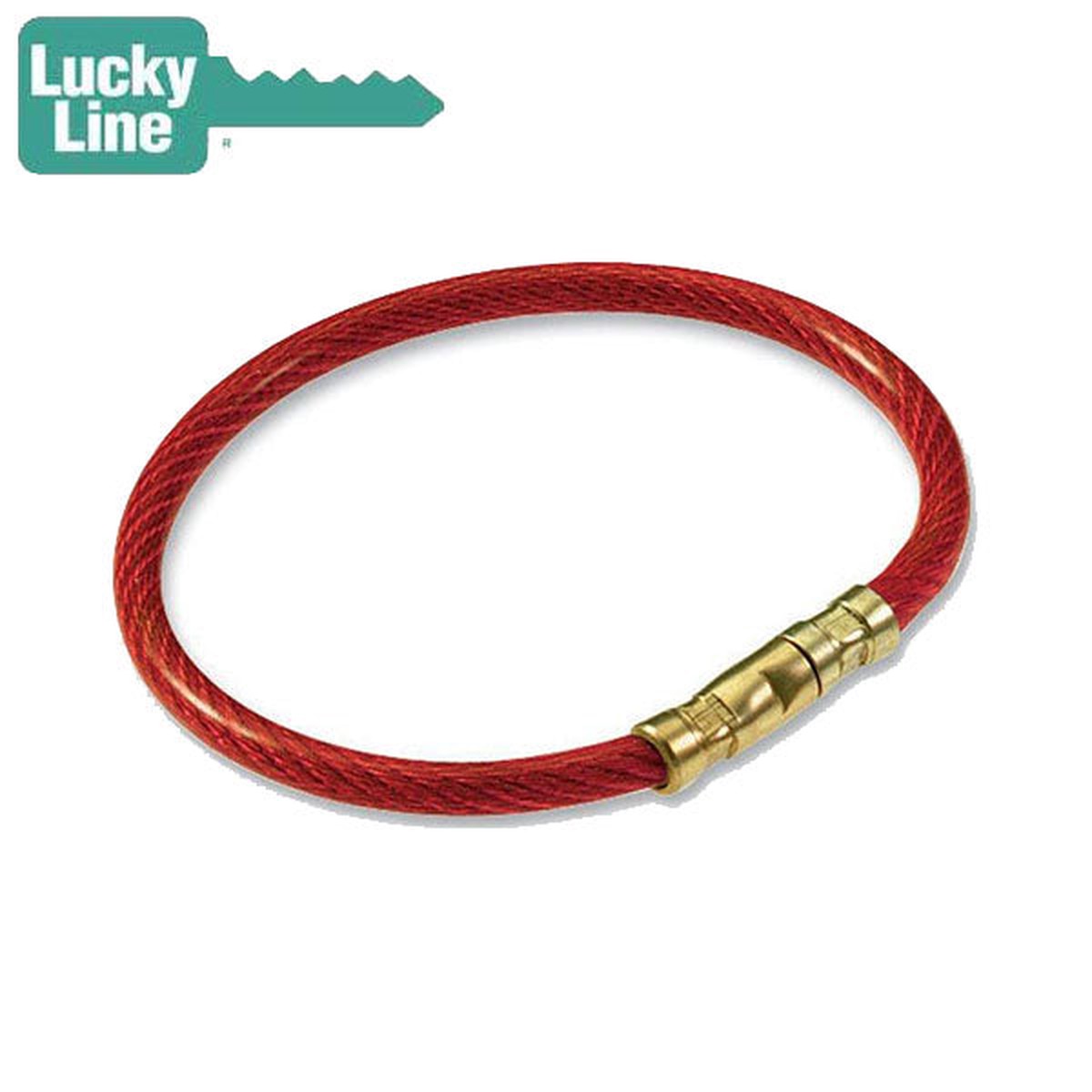 LuckyLine - 81101 - 5" Twisty Key Ring - Assorted - 1 Pack