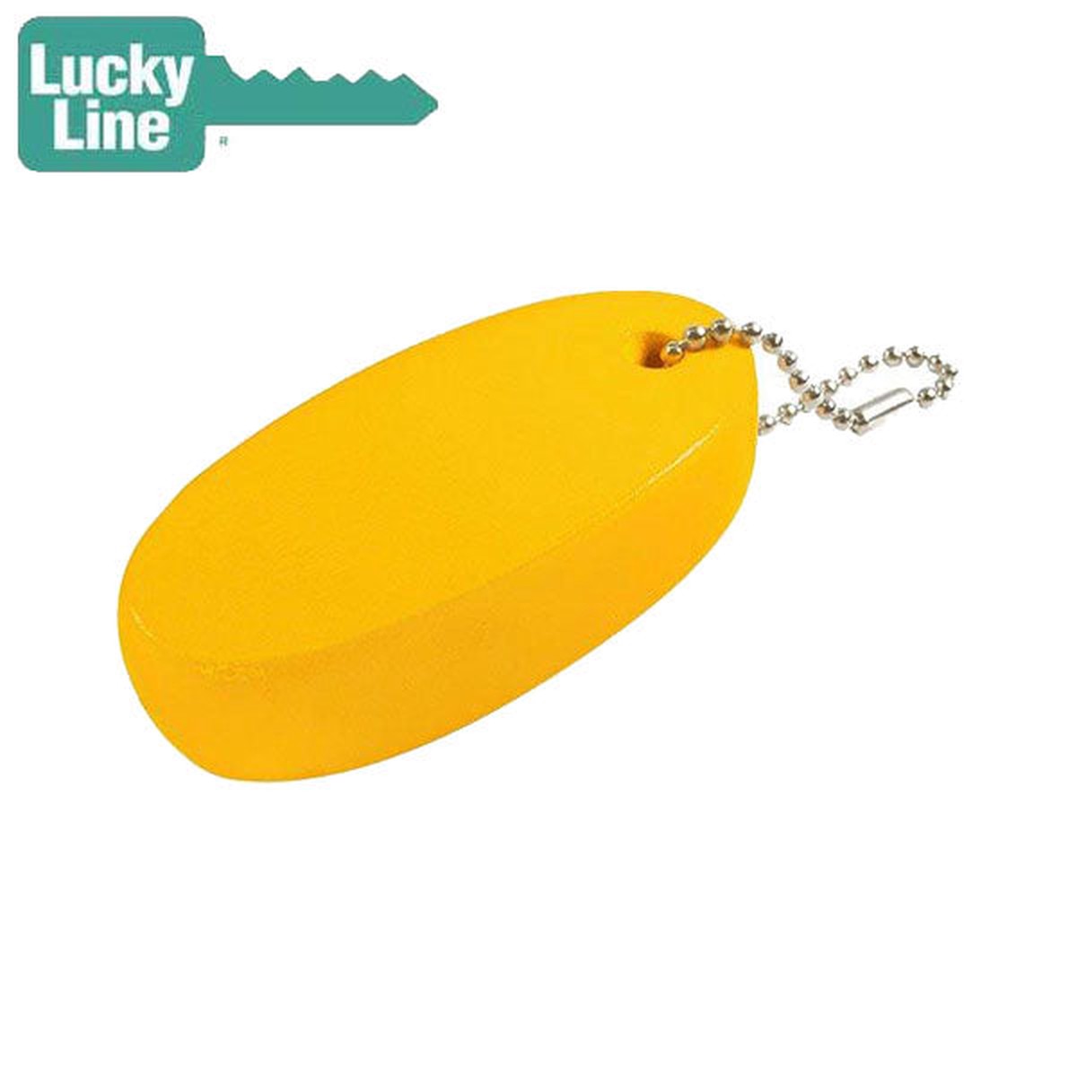 LuckyLine - 92801 - Soft Key Float - Yellow - 1 Pack