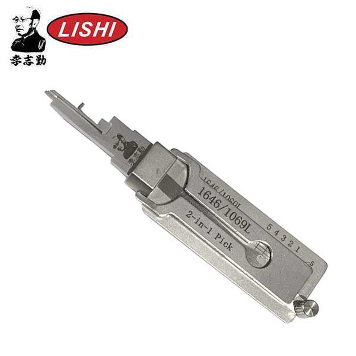 Original Lishi - C9200 C8700 1646 1069L National CompX Mailbox / 2-in-1 Pick & Decoder / AG