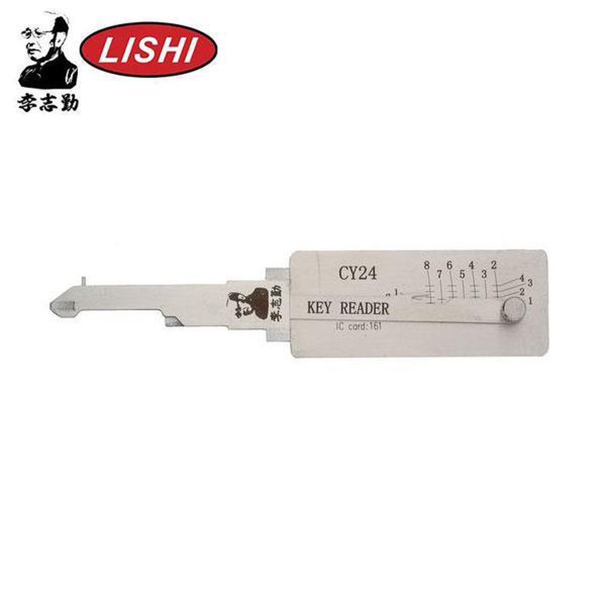 ORIGINAL LISHI - CY24 Y157 Y159 Chrysler / 8-CUT / Direct Reader & Decoder / AG