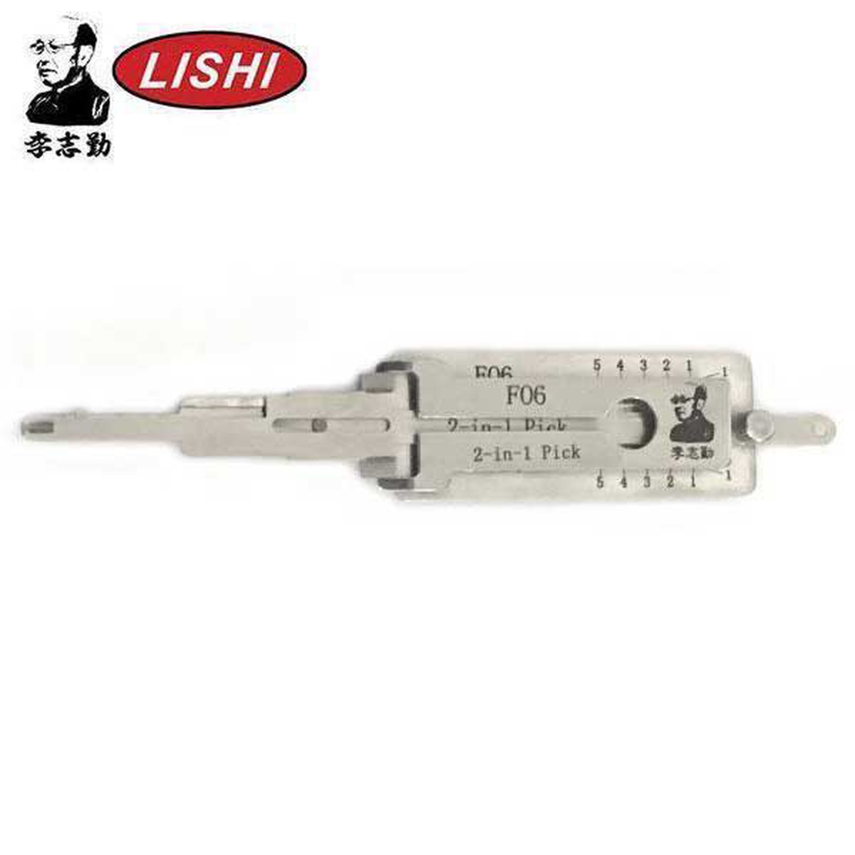 ORIGINAL LISHI - H51 FO6 Ford 1990 / 5 Cut / 2-in-1 Pick & Decoder / AG