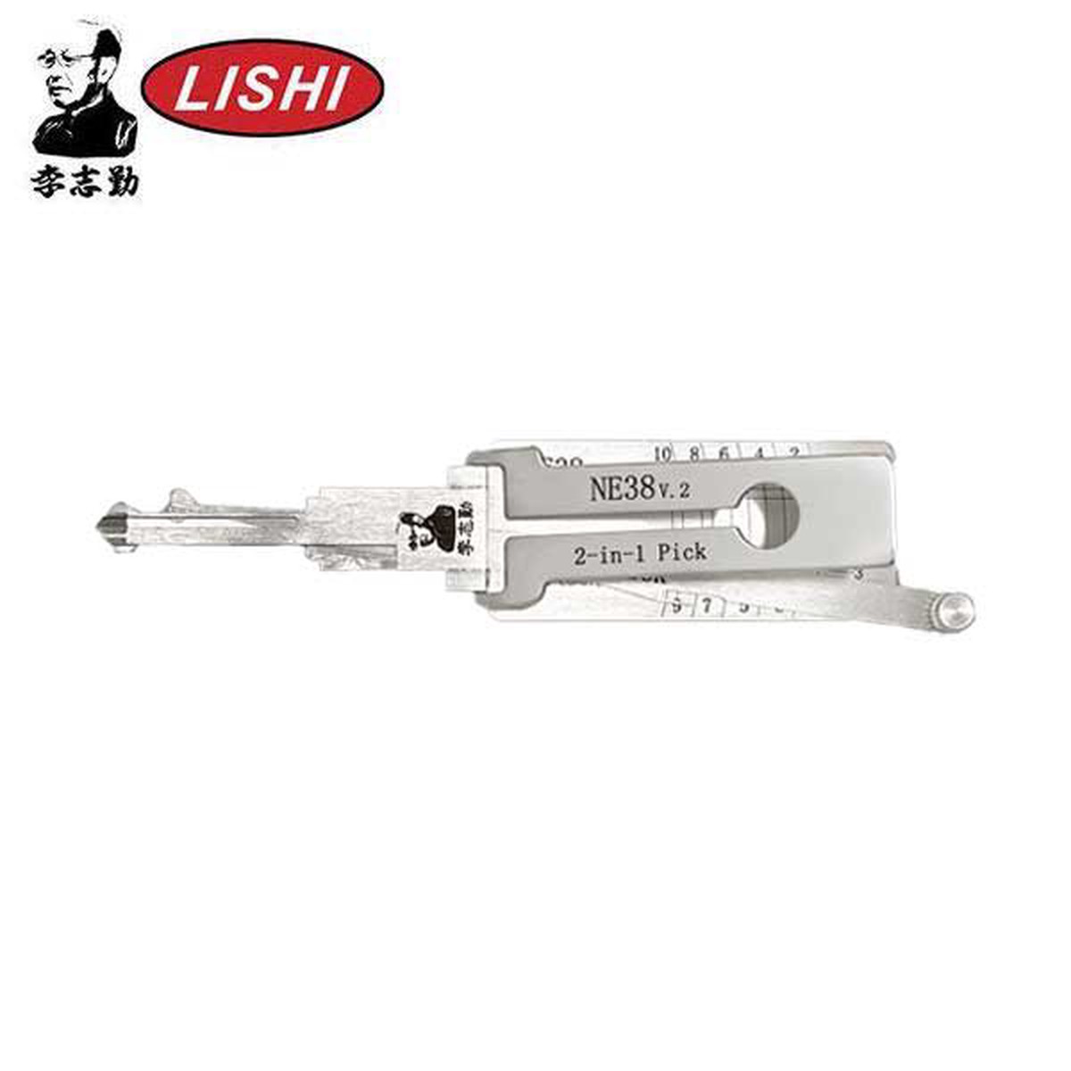 ORIGINAL LISHI - NE38 Land Rover MG / 2-in-1 Pick & Decoder