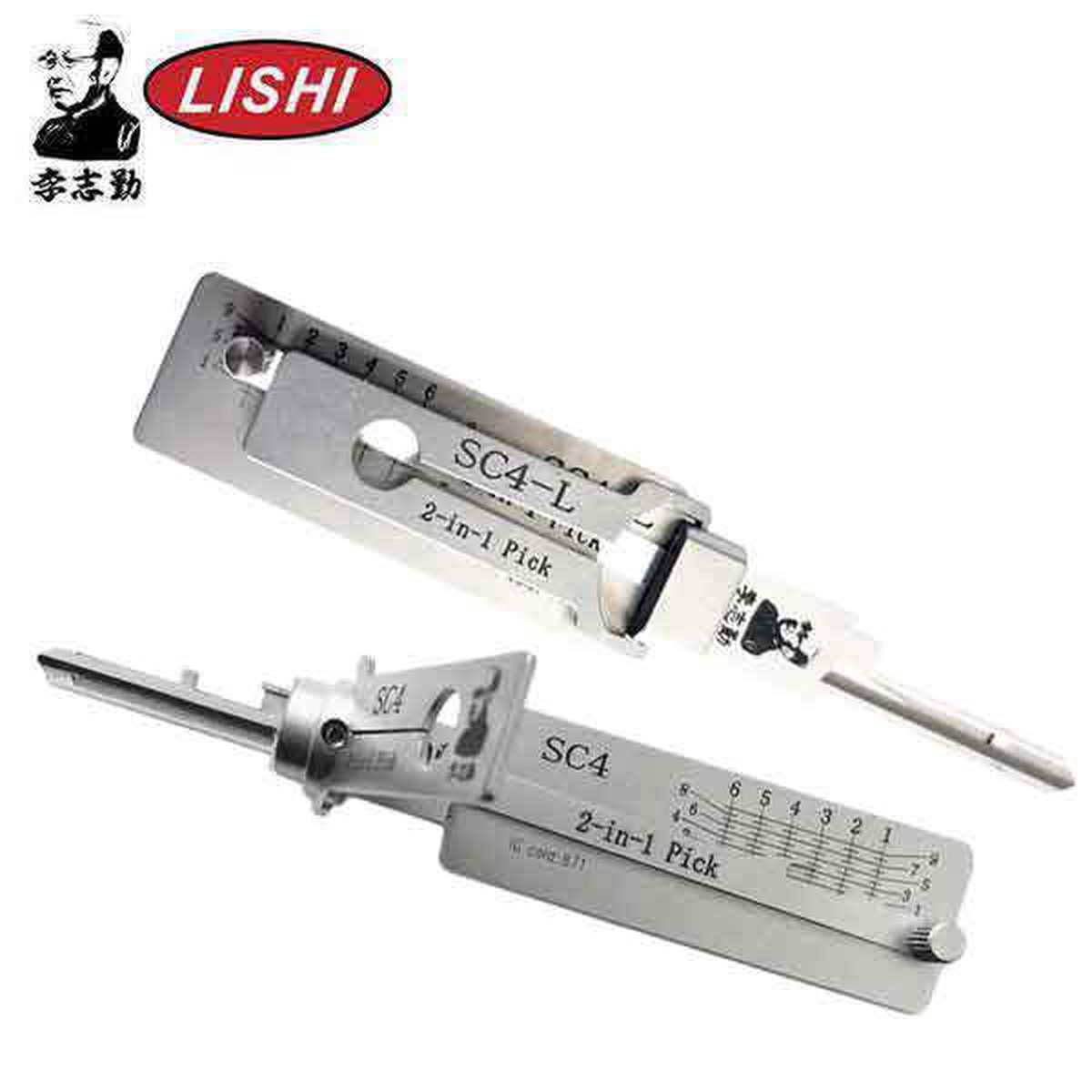 ORIGINAL LISHI - SC4 / Left & Right Combo Pack (BUNDLE of 2 Lishi Tools)