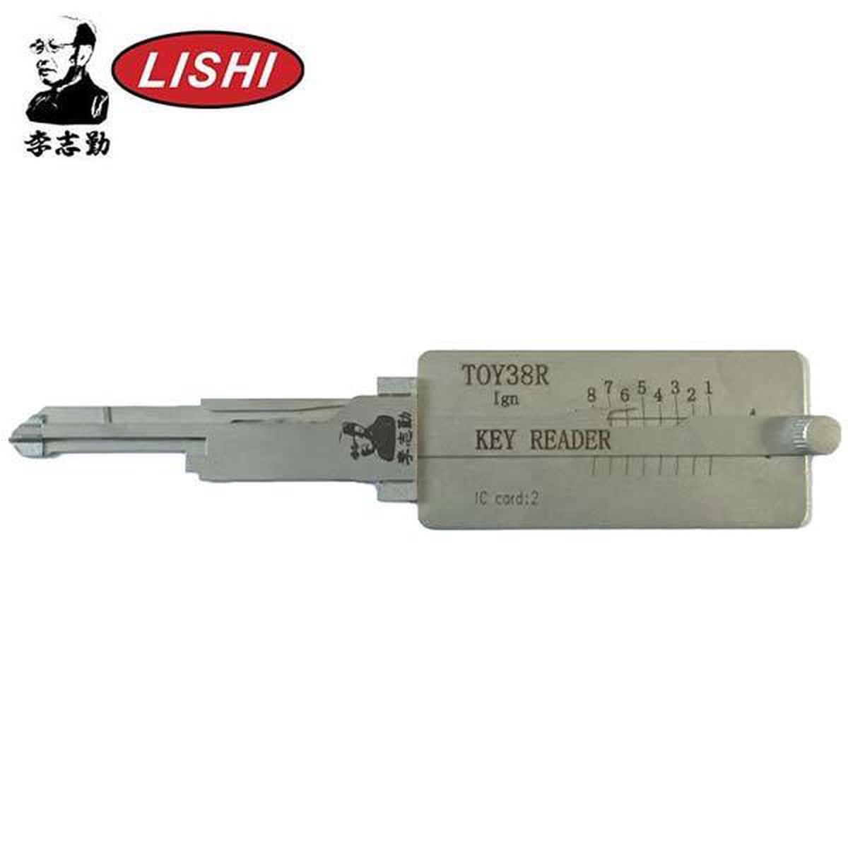 ORIGINAL LISHI - TOY38R Toyota / 2-in-1 Reader & Decoder / IGN / AG