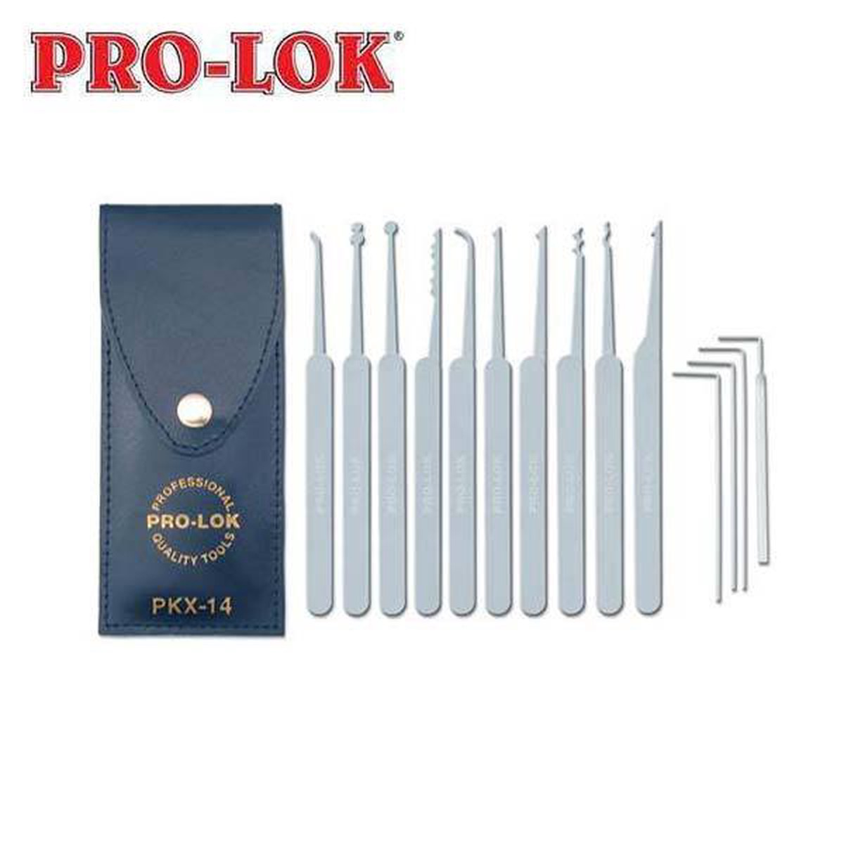 Pro-Lok - PKX Pick Set & Case - 14pc
