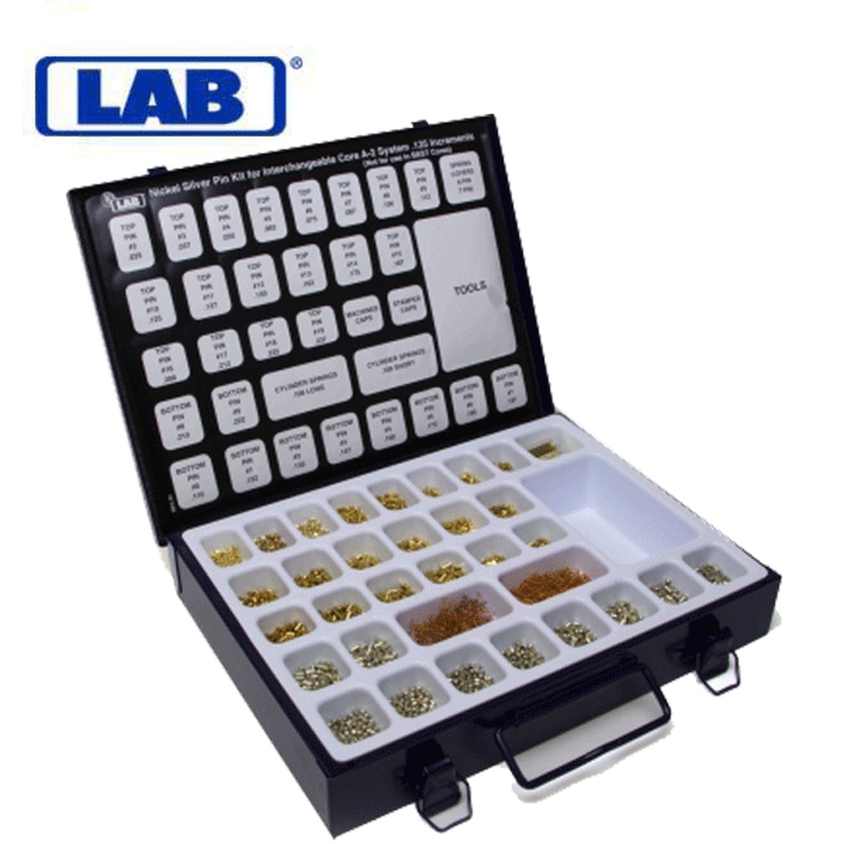 LAB - NSK108 - Original Interchangeable Core - IC Core - Rekeying Kit (A2 System)