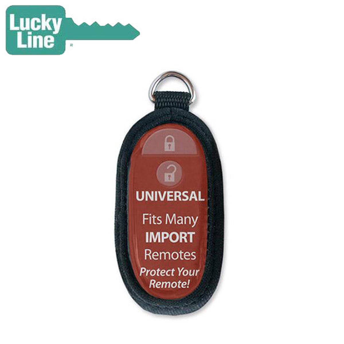 LuckyLine - 49001 - Universal Remote Skin - Black - 1 Pack