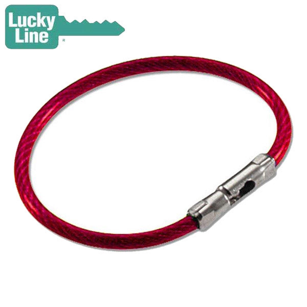 LuckyLine - 71101 - Flex-o-loc Cable - Nylon-Coated - 1 Pack