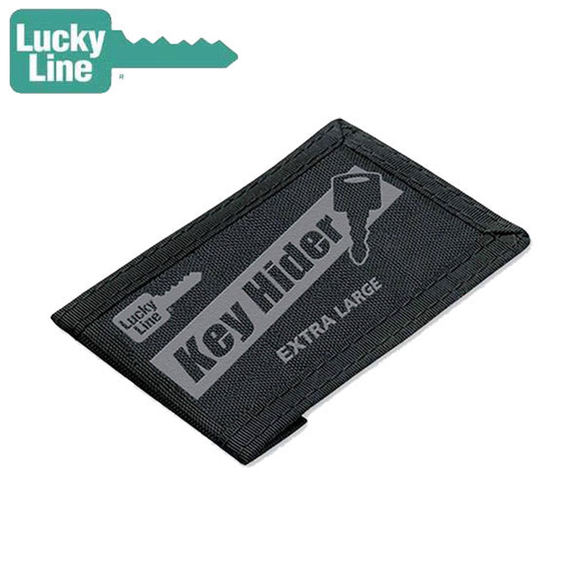 LuckyLine - 91301 - Extra Large Pouch Key Hiders - Black - 1 Pack