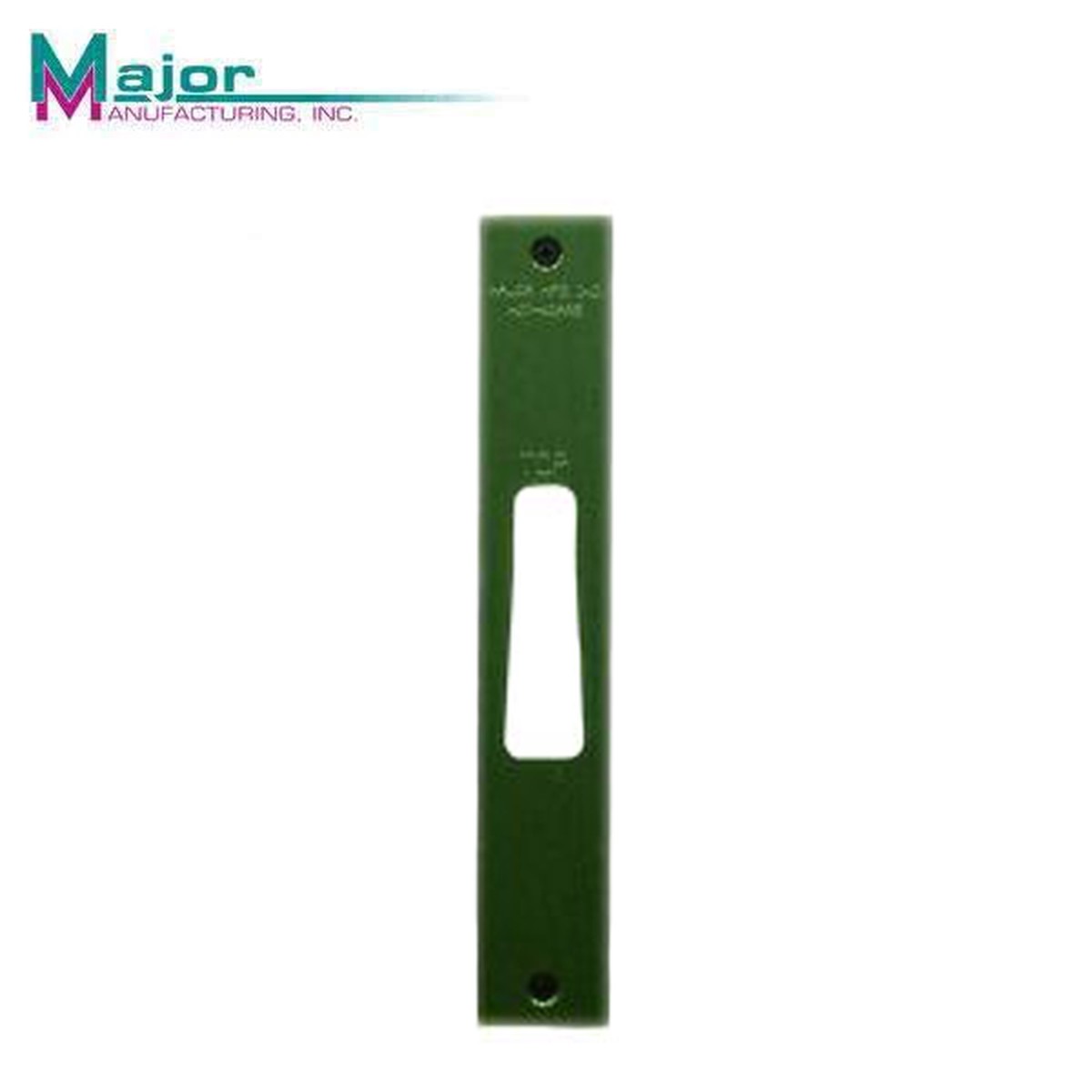 Major Mfg - HIT-40AR5 - Router Template For Adams Rite MS1851 Deadlock