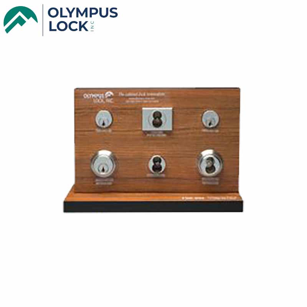 Olympus Lock - Display Board - Large Pin Locks