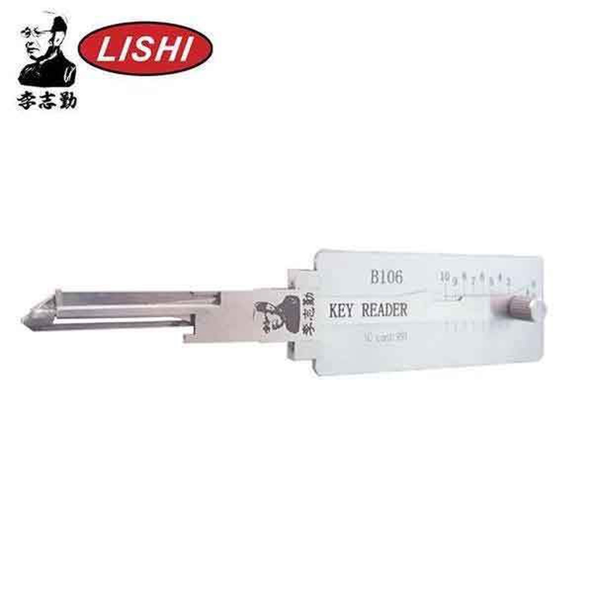 ORIGINAL LISHI - B106 B107 GM / (Non-Warded) Key Reader - AG