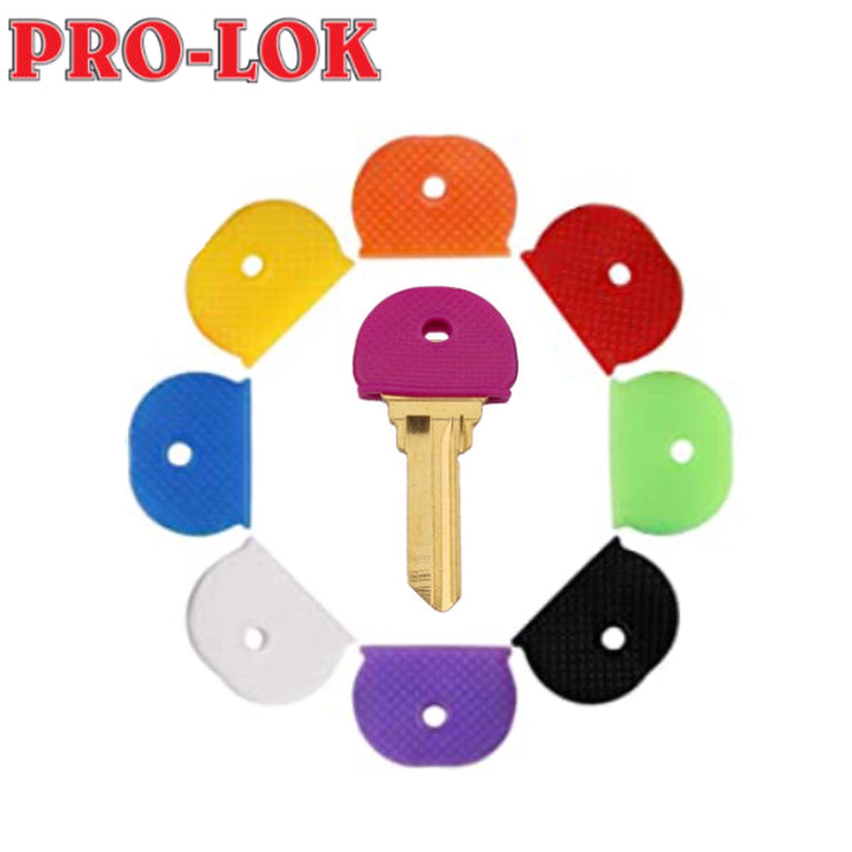 Pro-Lok - Solid Cover Key Identifiers (200-Pack)