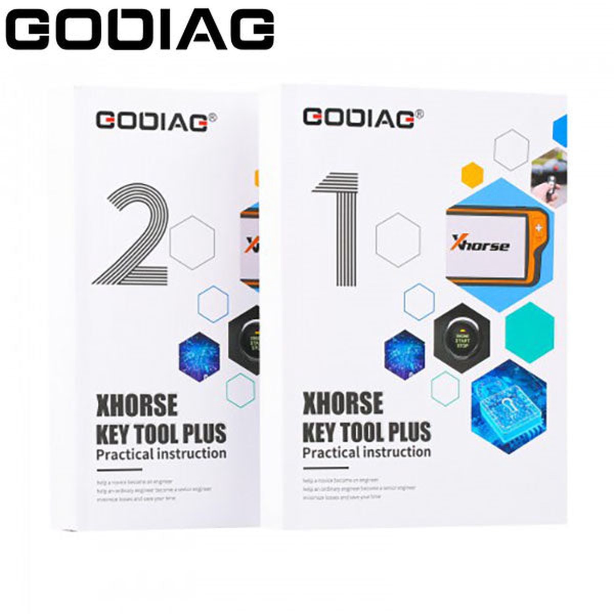 GODIAG - Xhorse Key Tool Plus Practical Instruction Books 1 & 2