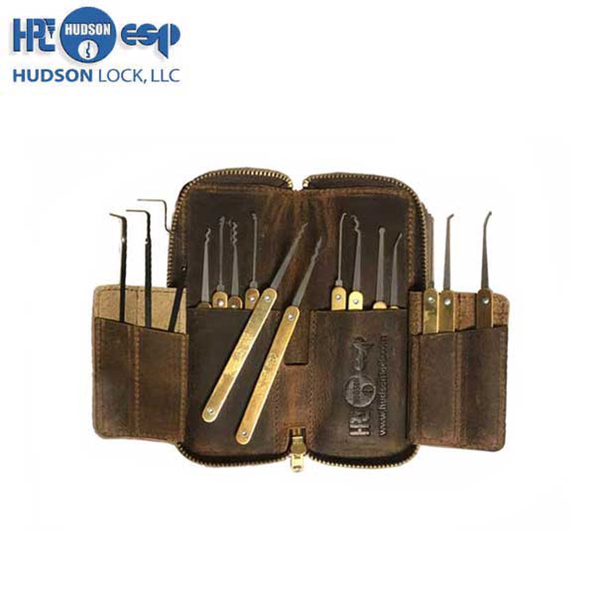 HPC - Renegade Lock Pick Set with Leather Case - 16 Pieces