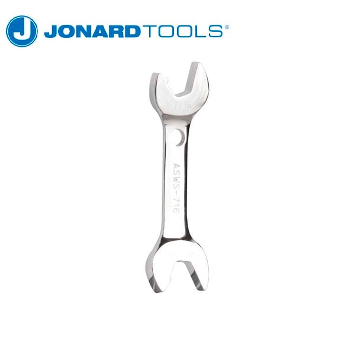 Jonard Tools - Angled Speed Wrench Stubby - 7/16"