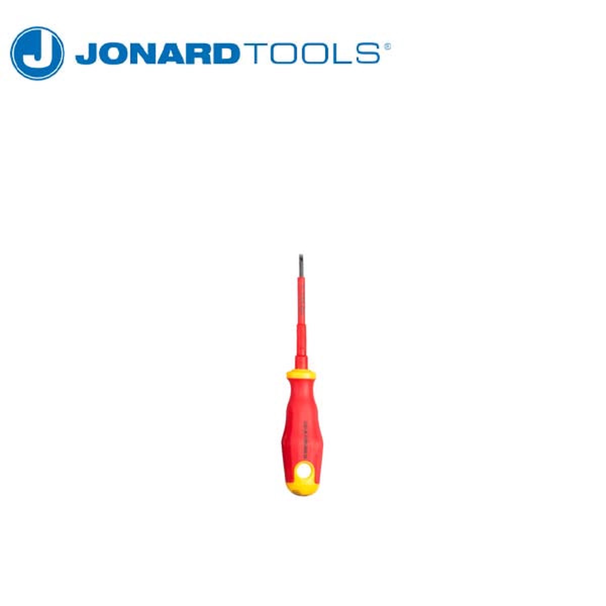 Jonard Tools - Cabinet Slotted Insulated Screwdriver - 1/8" x 3"