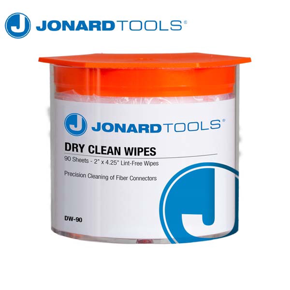 Jonard Tools - Dry Wipes for Cleaning Fiber